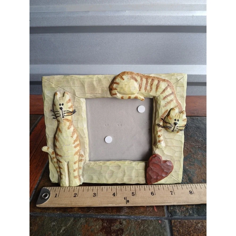 Connoisseur Quirky Kitty Cats Picture Frame 7.5x6